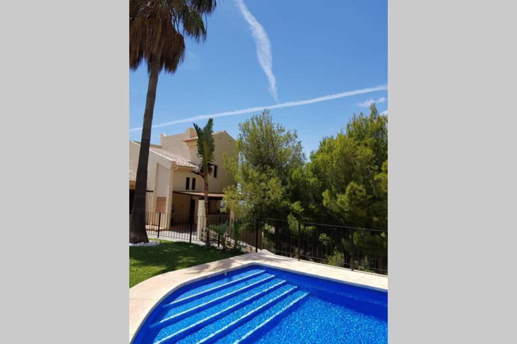 Casa Altea Hills, Vista Espectacular, Jacuzzi Exterior foto